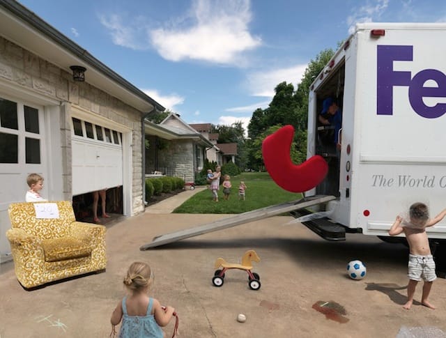 "New Chair" by Julie Blackmon