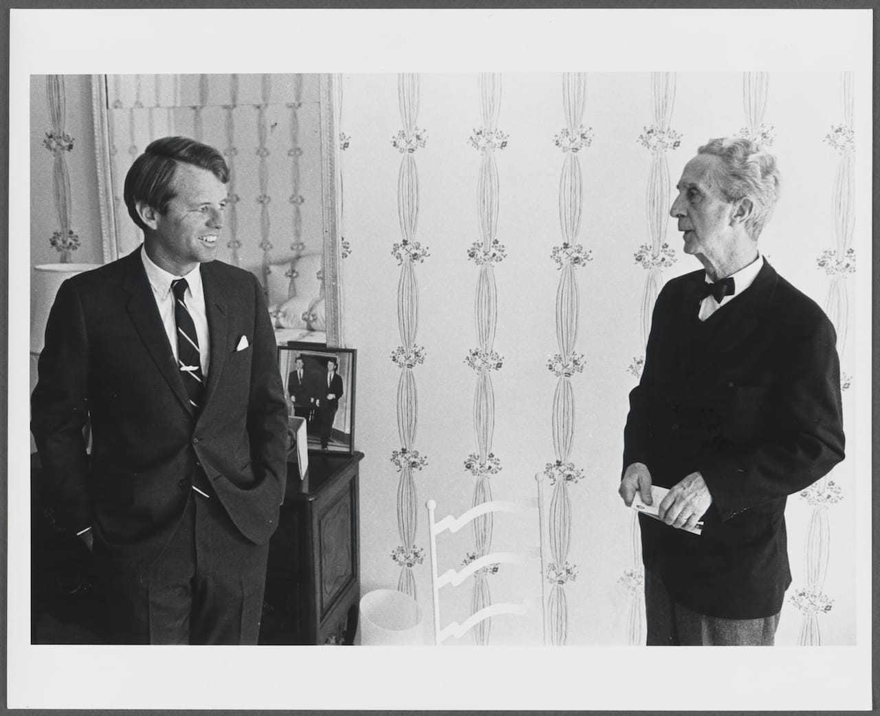 Reference photo for Norman Rockwell’s portrait of Robert F. Kennedy, circa 1968