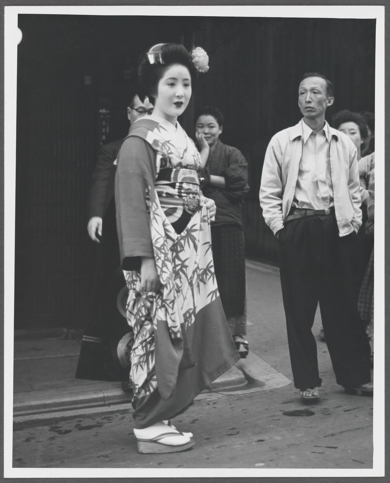 Norman Rockwell, "Reference photo for Portrait of a Geisha Girl, Pan American- Japan" (1956)