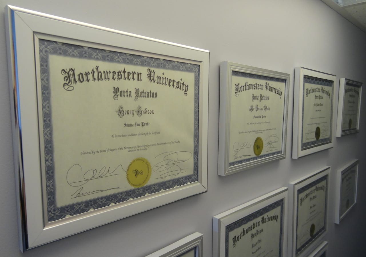 Installation view of Corina Reynolds' 'Northwestern Expansion' at Open Source Gallery