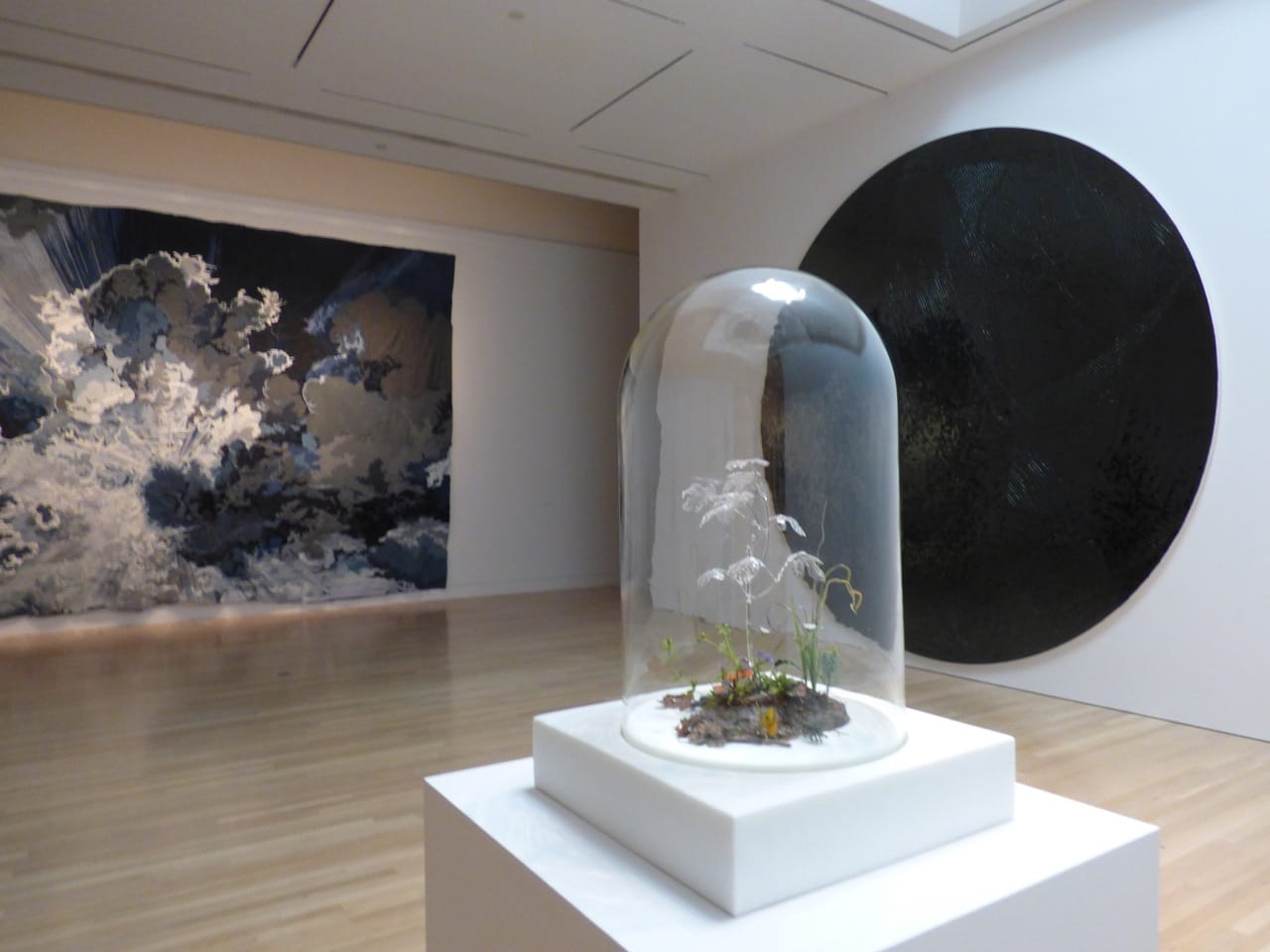 Installation view, "Give More Than You Take" at the Hammer Museum, LA, all images courtesy of the author for Hyperallergic