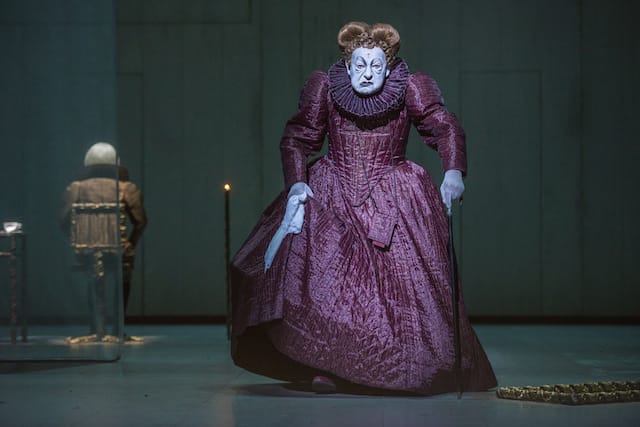 Robert Wilson, Rufus Waingwright and the Berliner Ensemble, "Shakespeare's Sonnets" (2014) (photo by Stephanie Berger, courtesy of BAM)