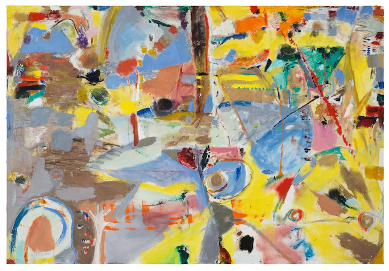 Jo Ann Rothschild, “7-9-2013” (2013), oil on canvas, 66 x 96 in