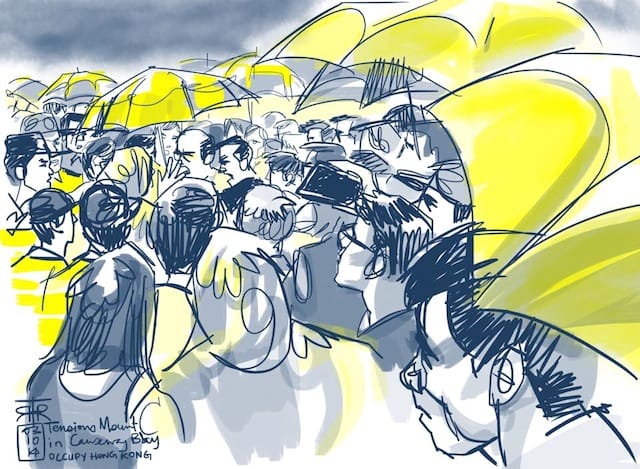 Tensions mount in Causeway Bay_Rob Sketcherman