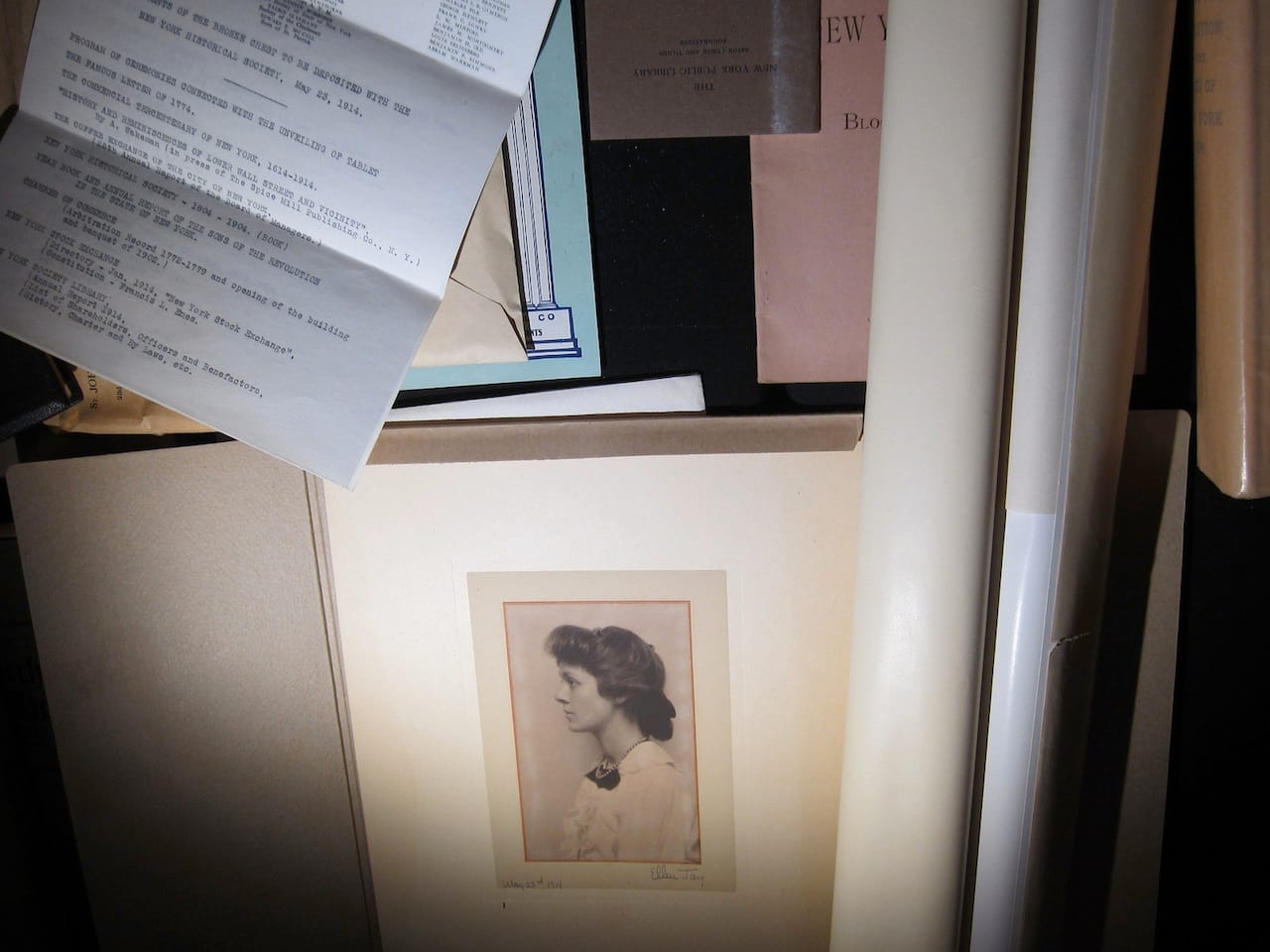 1914 time capsule opening at the New-York Historical Society