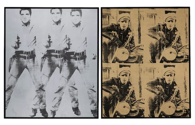 Warhol - Elvis Marlon © 2014 The Andy Warhol Foundation for the Visual Arts, Inc. Artists Rights Society (ARS), New York