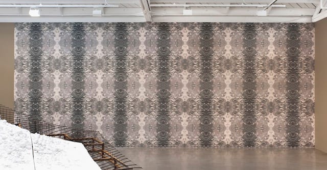 Andrea Zittel, Wall Sprawl #6 (Between Enterprise and Henderson), 2011 (installation view). Inkjet on J15 Blueback paper, dimensions variable. Courtesy of Regen Projects, Los Angeles and Andrea Rosen Gallery, New York. © Andrea Zittel. 