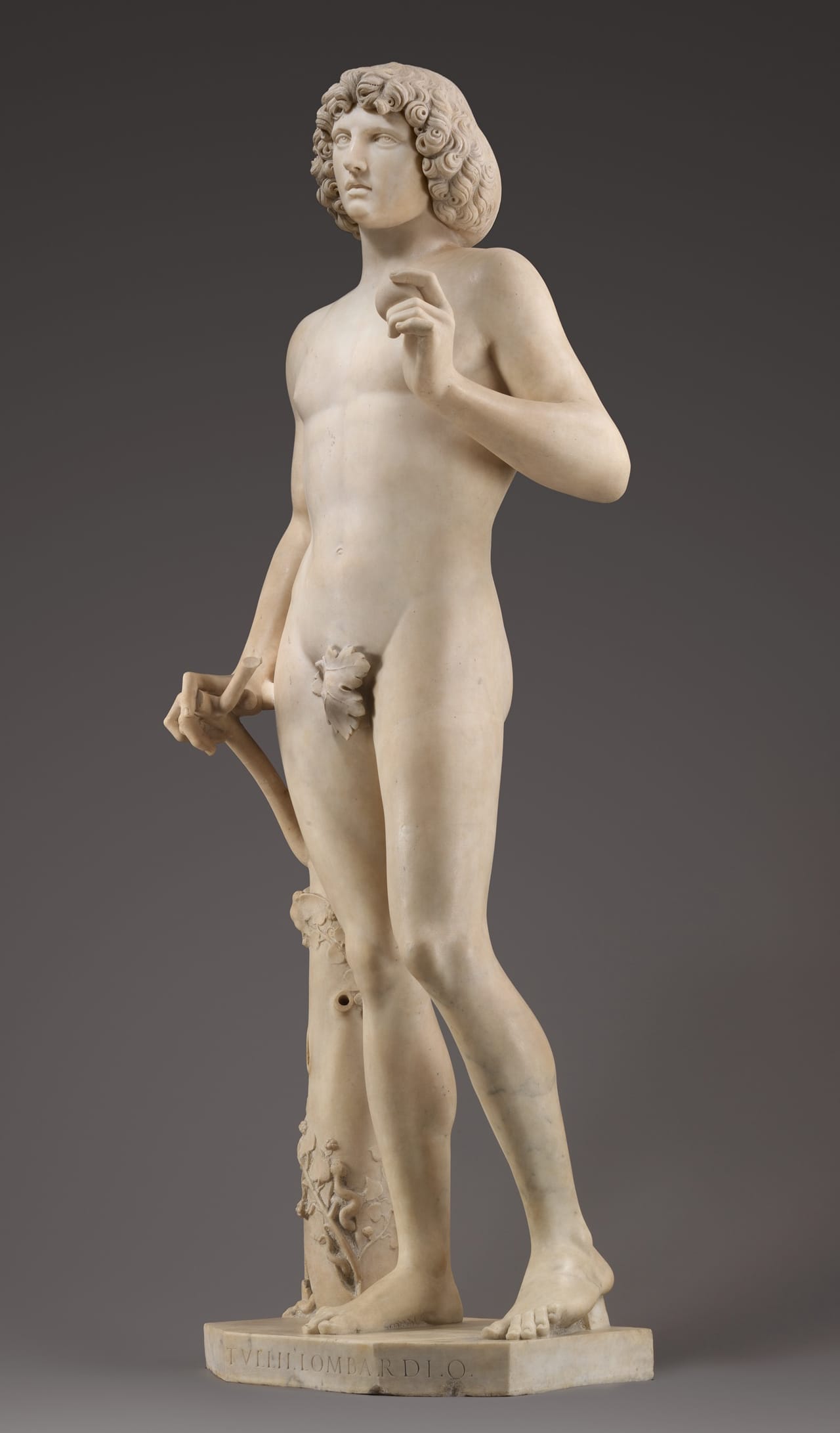 Tullio Lomardo's "Adam" in all his glory post-restoration.