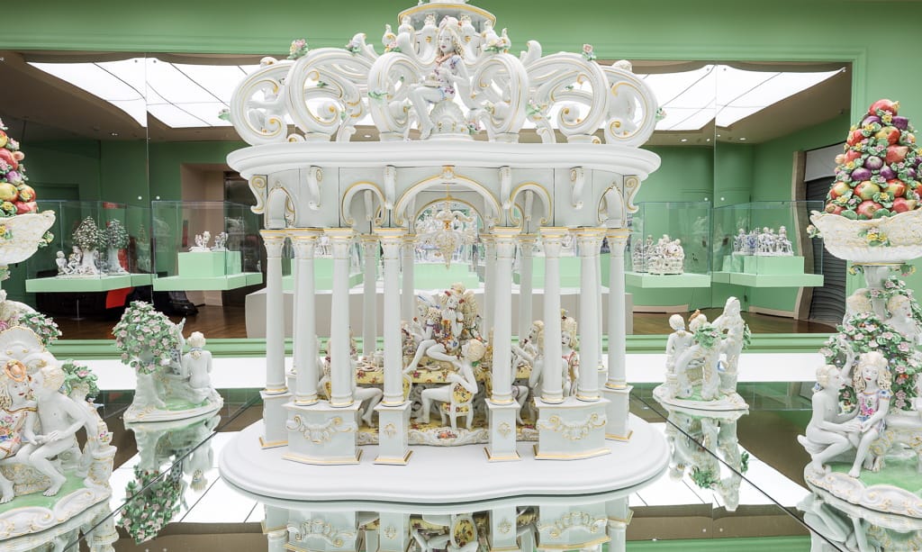 Antemann's work at the Portland Art Museum (photo by Kendrick Moholt Photography)