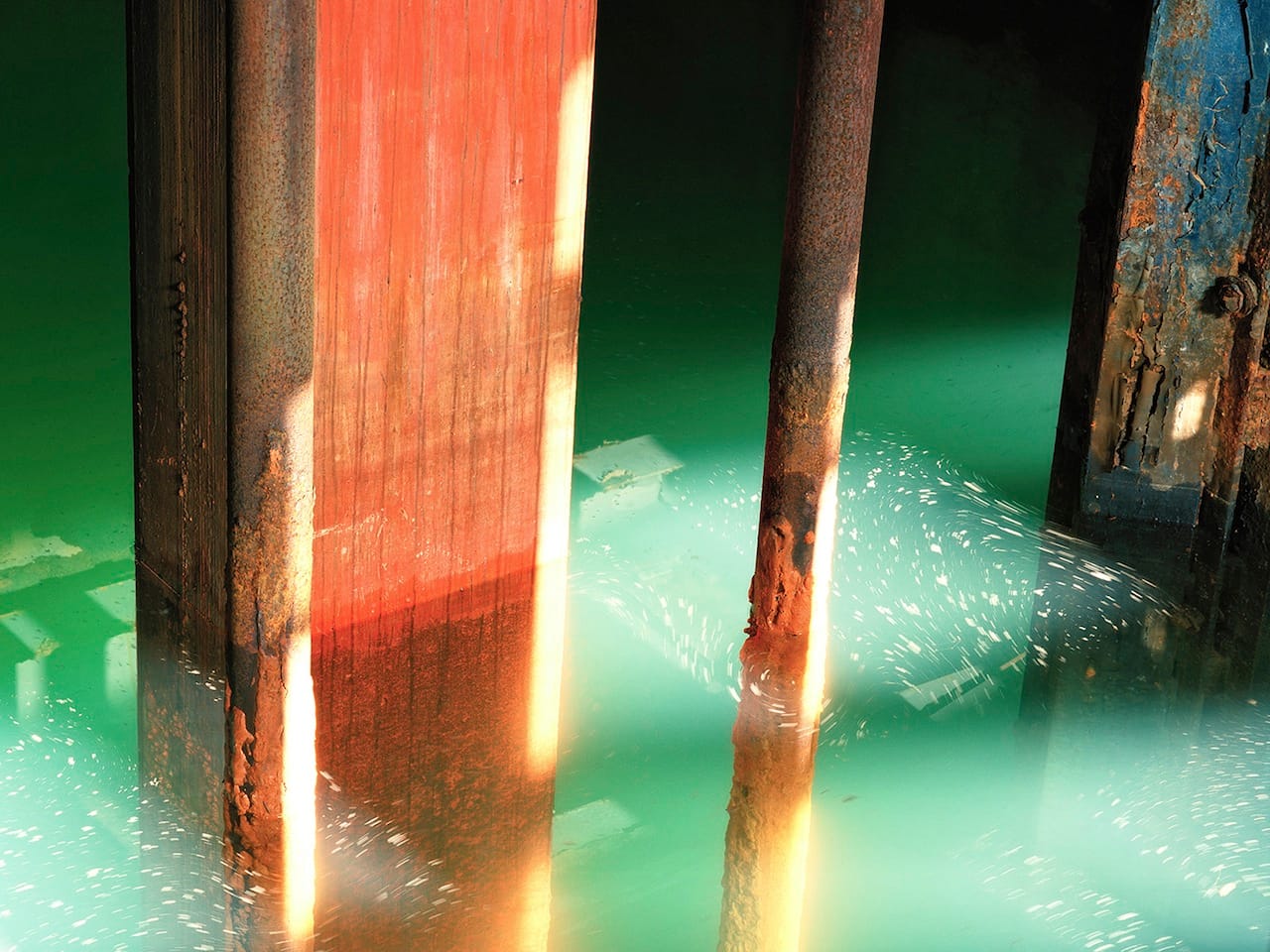 Flooded Room Beneath Pad 19, Gemini Titan Launch Complex 19, Cape Canaveral Air Force Station, Florida 1992