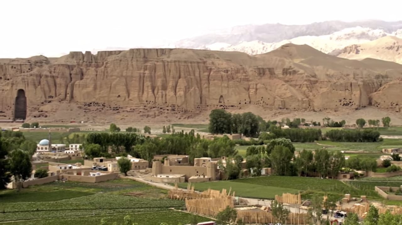 The Bamiyan Valley (Screen grab via Youtube) 