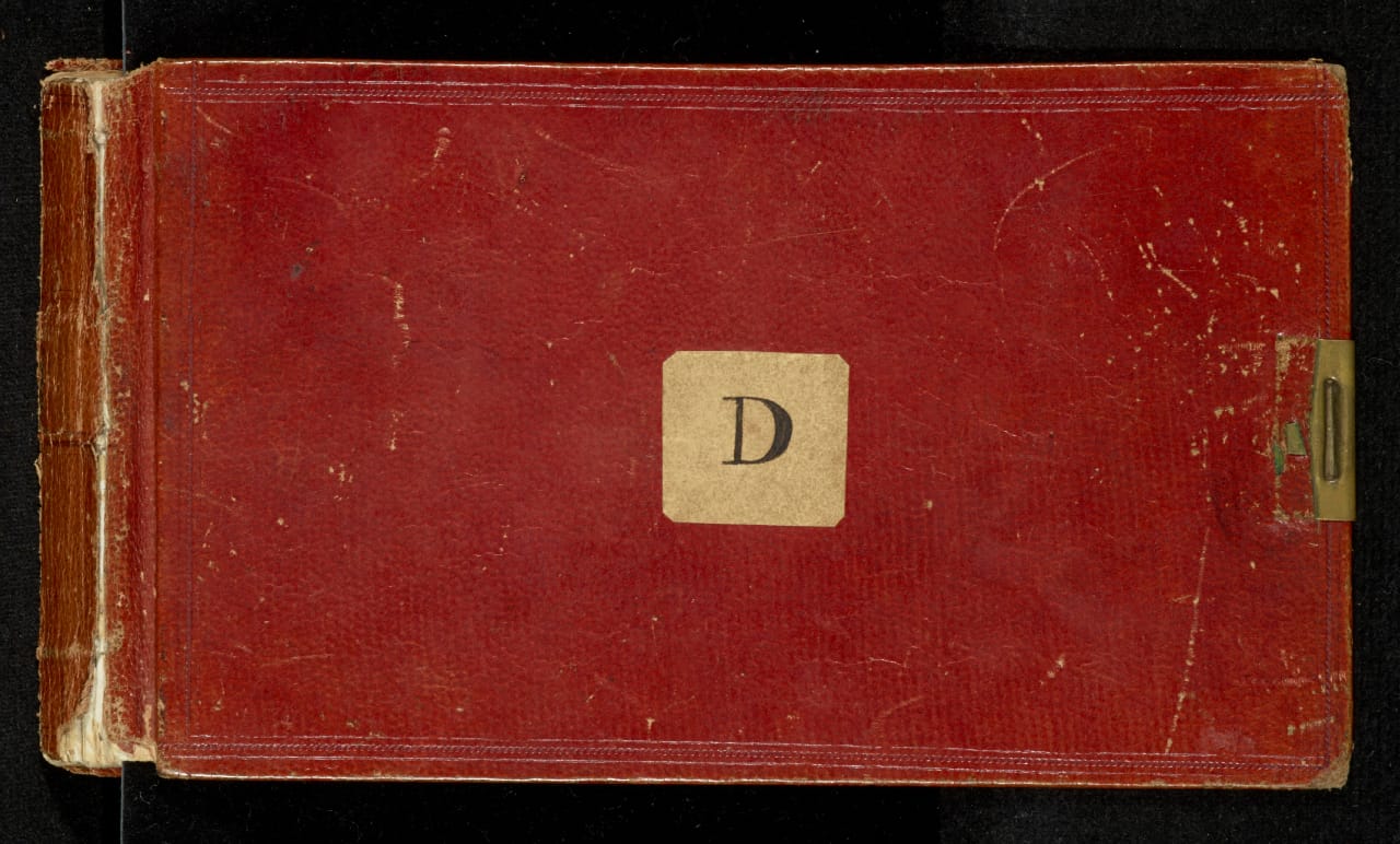 The Transmutation Notebook D where Darwin first started to work on the theory that became natural selection, part of the Darwin Manuscripts Project at the AMNH (all images courtesy Darwin Manuscripts Project/AMNH)