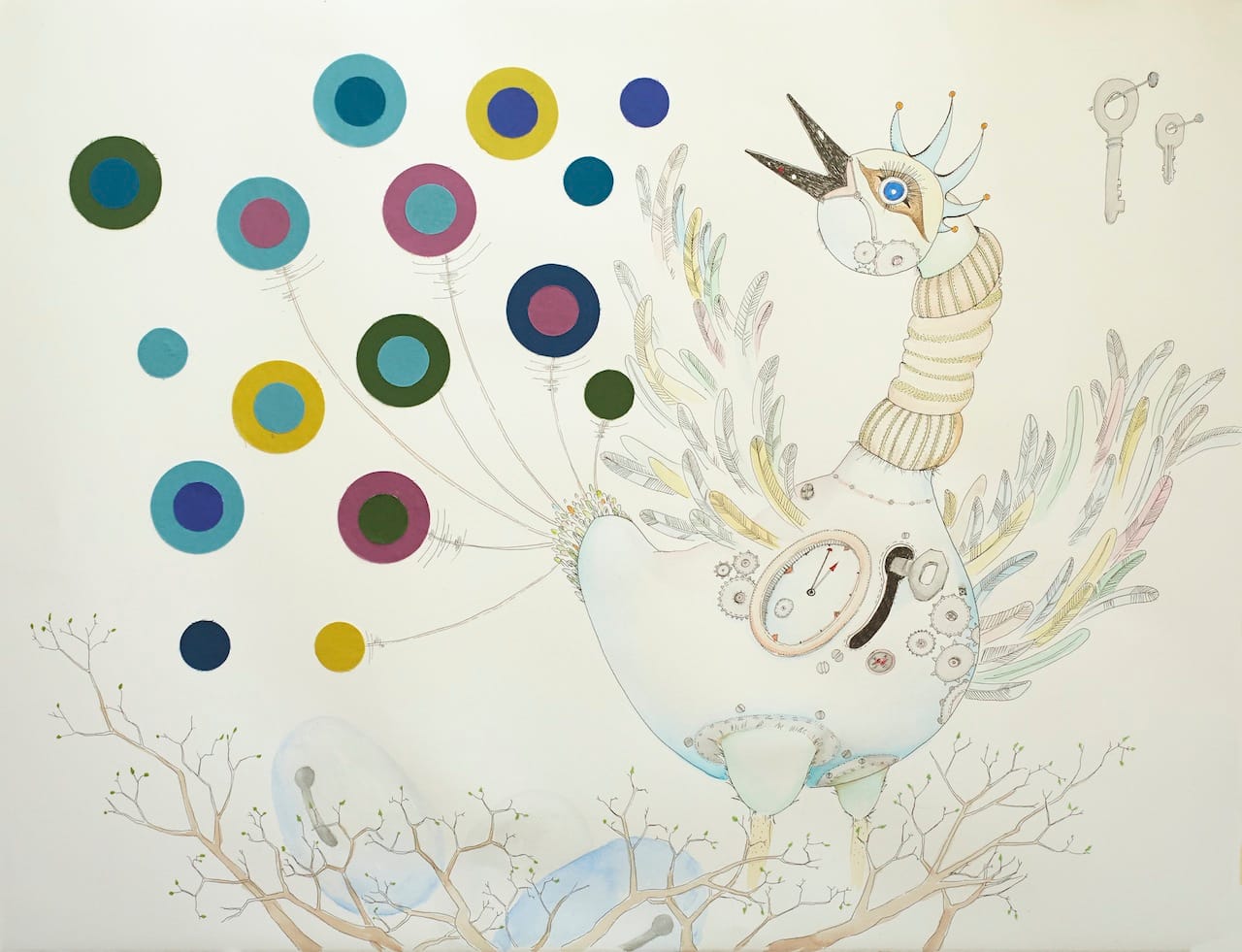 "Wound Up," (2014) by Irena Kenny (Collection of the artist) 