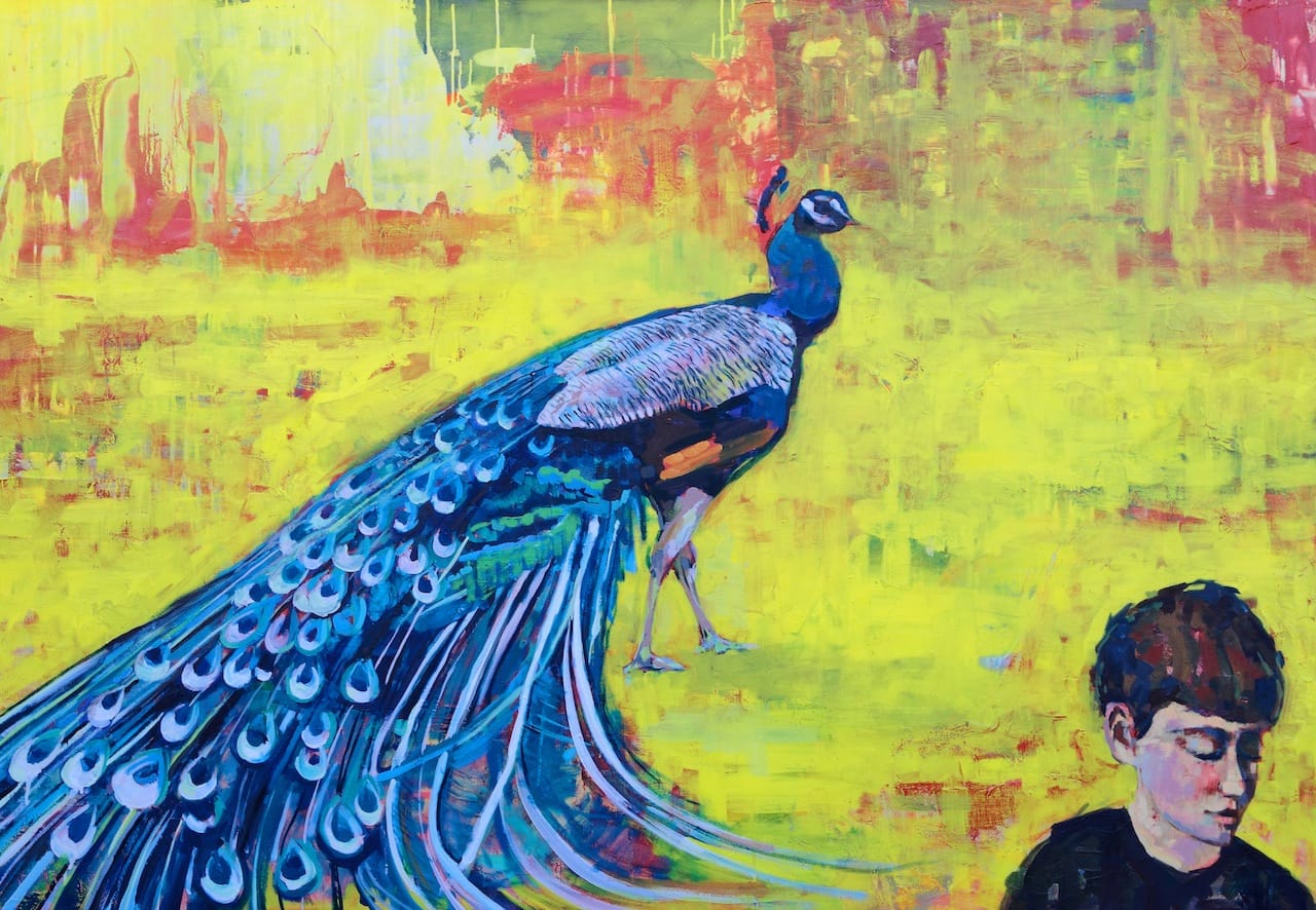 "sing something here," (2014) by Brian Keith (Courtesy of Diane Birdsall Gallery, Old Lyme, Connecticut)