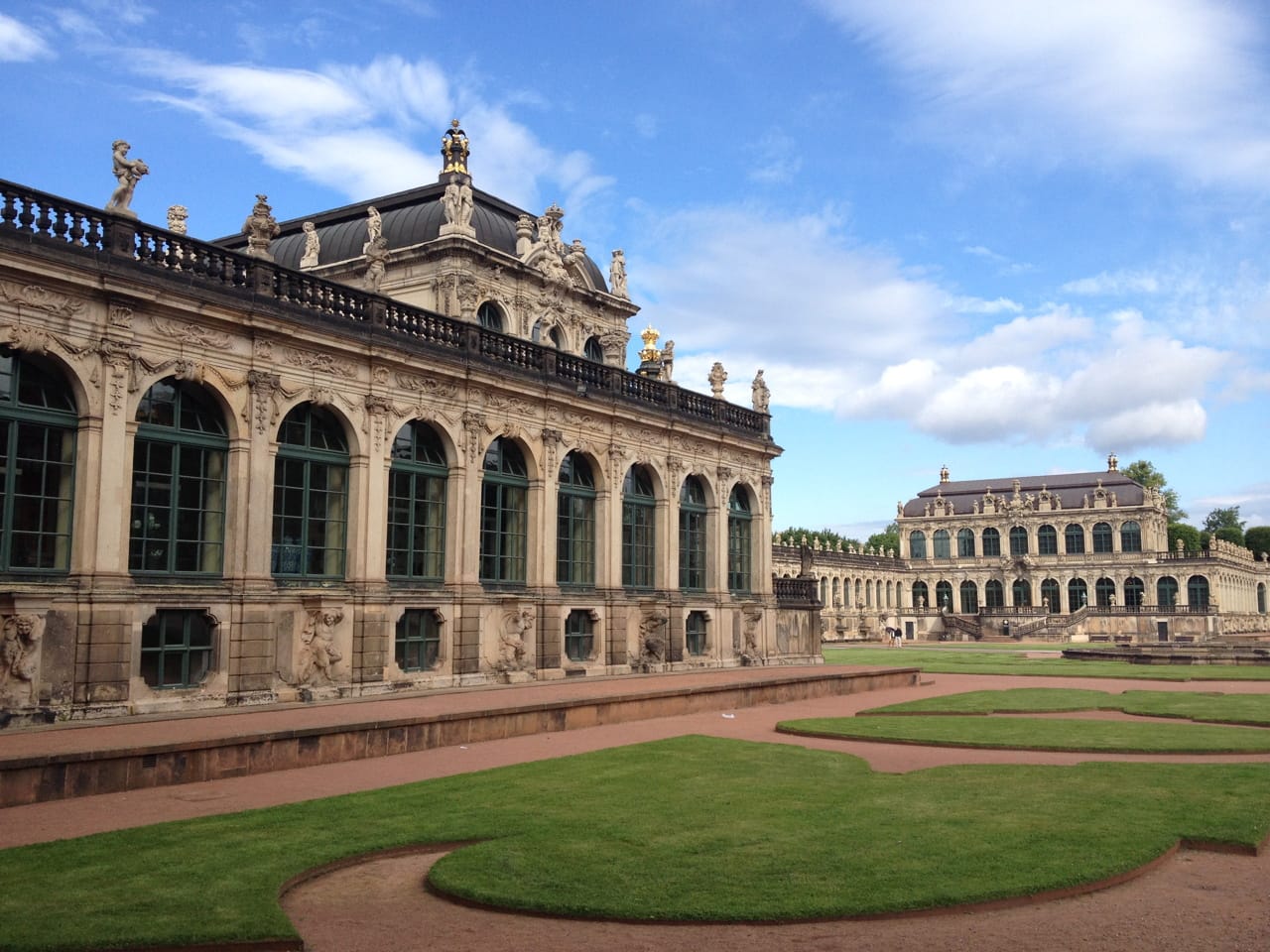 The Zwinger Palace in Dresden