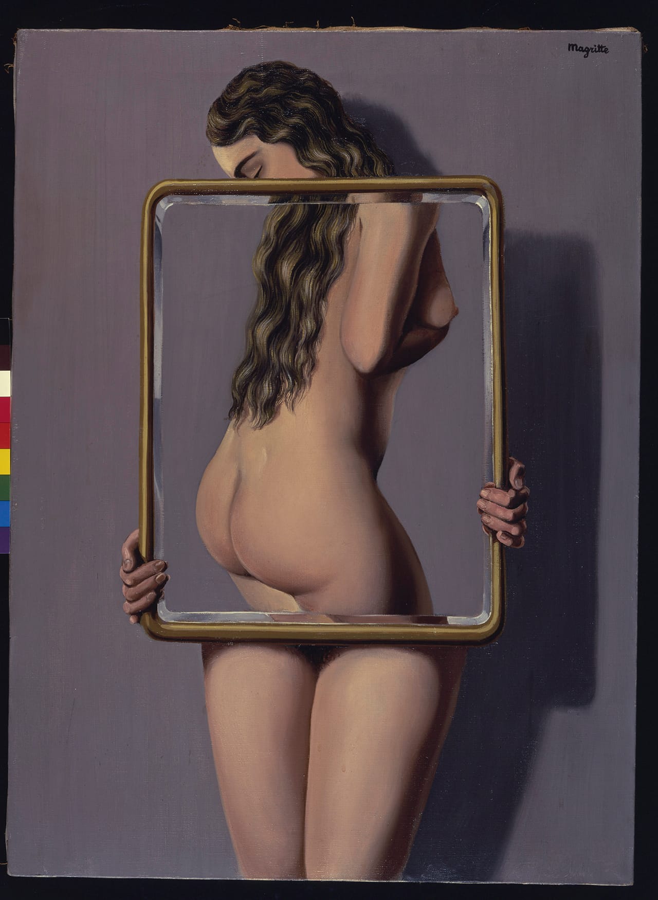 Rene Magritte, "Les Liaisons dangereuses" (1936), oil on canvas | 28 3/4 x 21 1/2 in. (73 x 54.6 cm) (©C. Herscovici, Brussels / Artists Rights Society, New York)