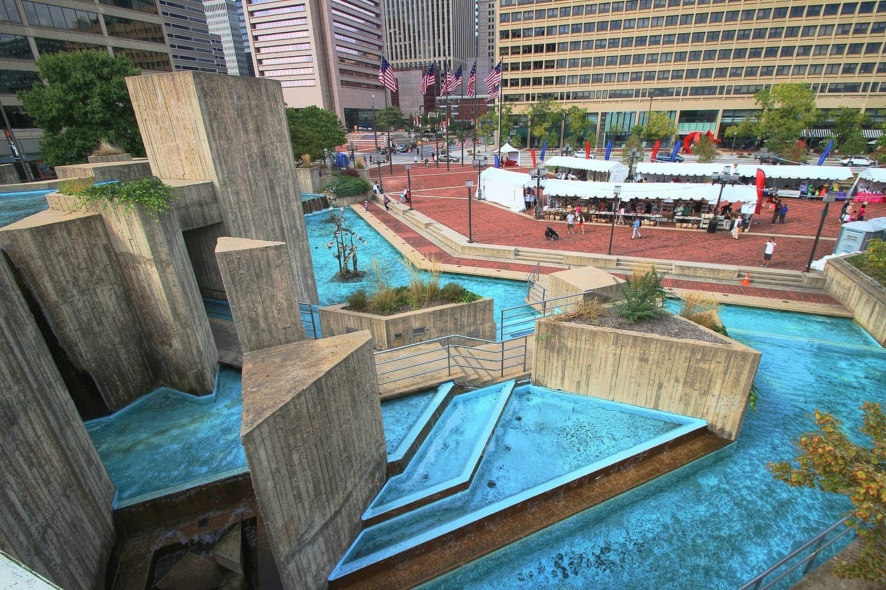 McKeldin Square in September 2014 (photo by Forsaken Fotos/Flickr)