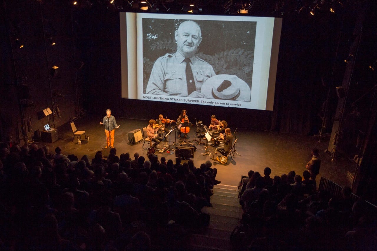 "The Measure of Things" at the Kitchen (photograph by Pete Sillen)