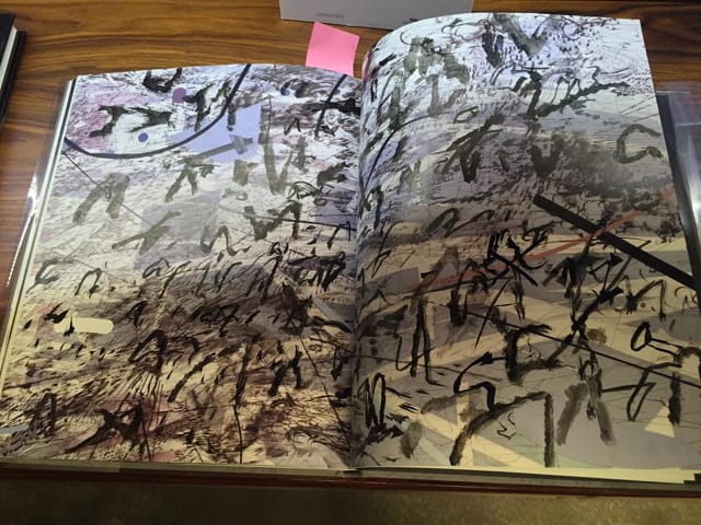 Julie Mehretu, "Grey Area" (published in 2010 and modified by the artist in 2014)