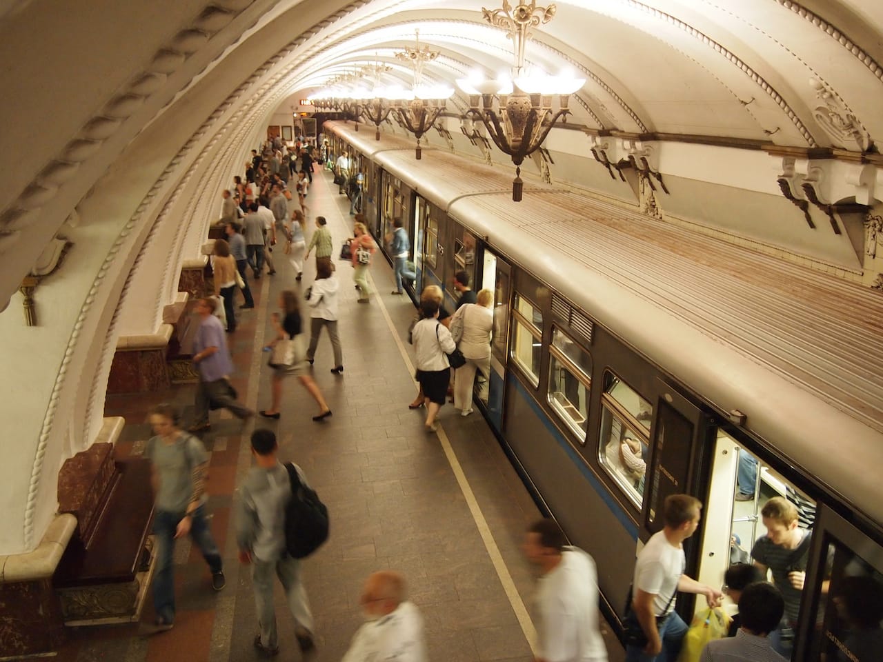 A Moscow Metro station (photo by Andos_pics/Flickr)