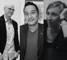 Tom LaDuke, Glenn Kaino, and Alexandra Grant (via ocma.net)