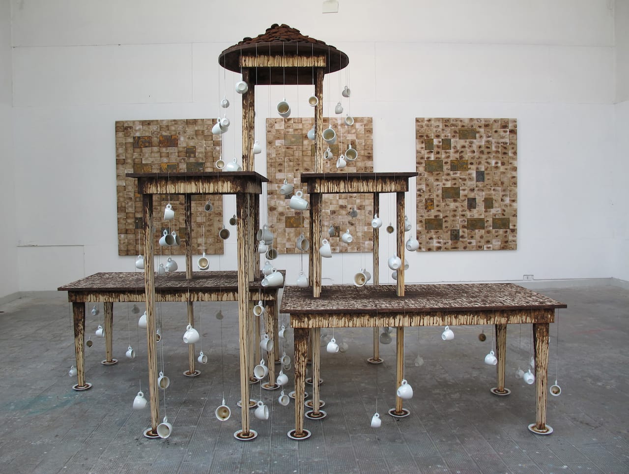 Nari Ward, TranStranger Café,2012 // Courtesy de l'artiste et Galleria Continua San Gimignano / Beijing / Les Moulins © Ph. Nari Ward