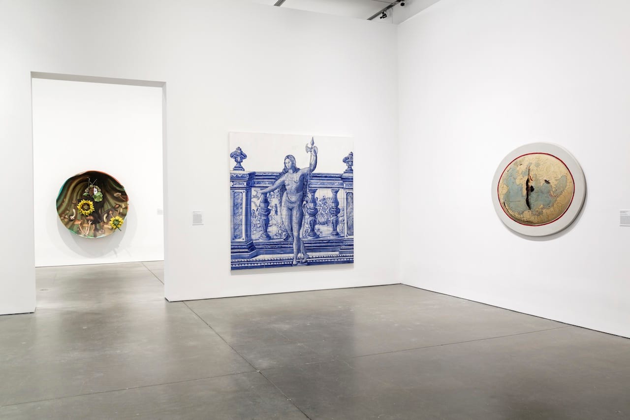 Installation view of Adriana Varejão at ICA Boston (Image courtesy of ICA Boston)