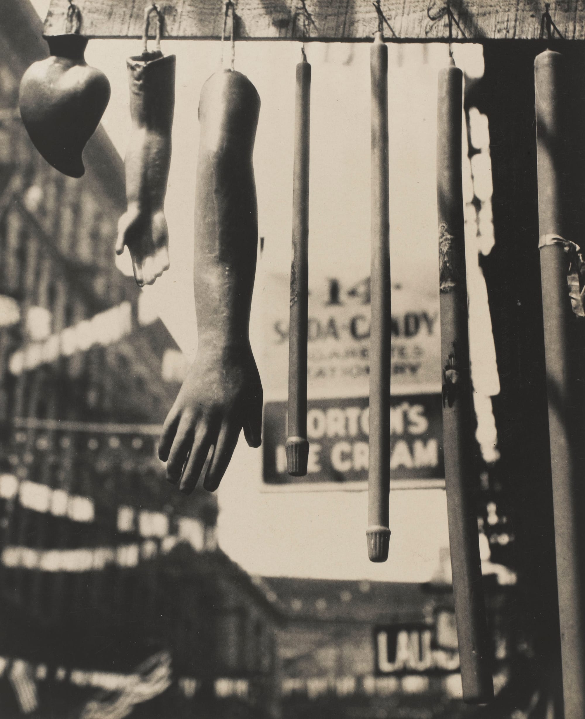 Walker Evans (American, 1903–1975). Votive Candles, New York City. 1929–30. Gelatin silver print. 8 1/2 x 6 15/16″ (21.6 x 17.7 cm). The Museum of Modern Art, New York, Thomas Walther Collection. Gift of Willard Van Dyke and Mr. and Mrs. Alfred H. Barr, Jr., by exchange © 2014 Walker Evans Archive, The Metropolitan Museum of Art