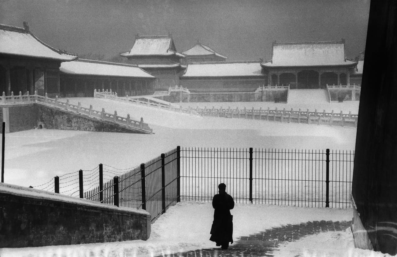 Marc Riboud (French, b. 1923) Forbidden City  Beijing, 1957  Photograph 40 x 50 cm.