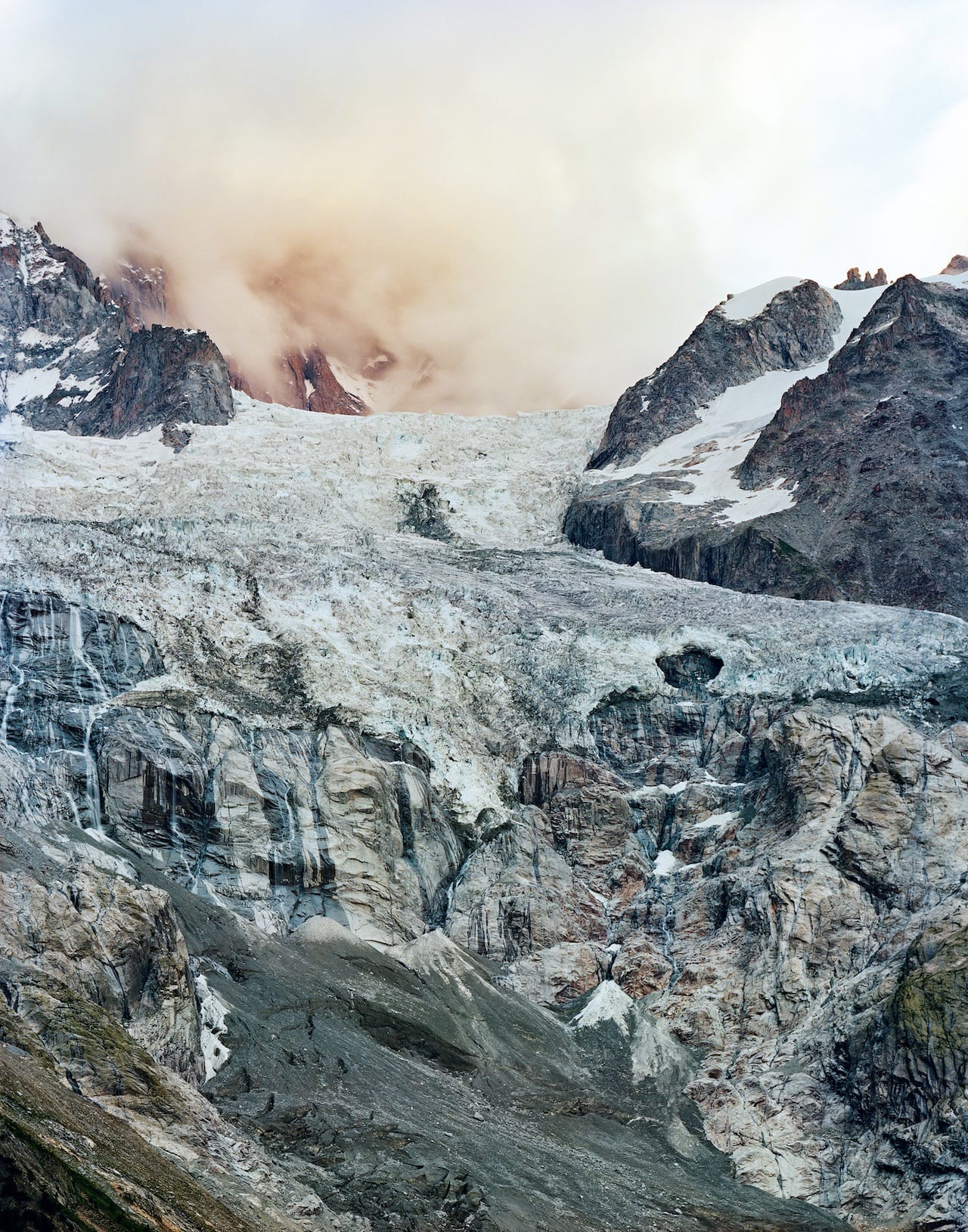 Ghiacciaio della Brenva, Italy, 2012 (© Olaf Unverzart)