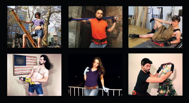 Detail of NYC Freelance Art Handlers Calendar (via Etsy)