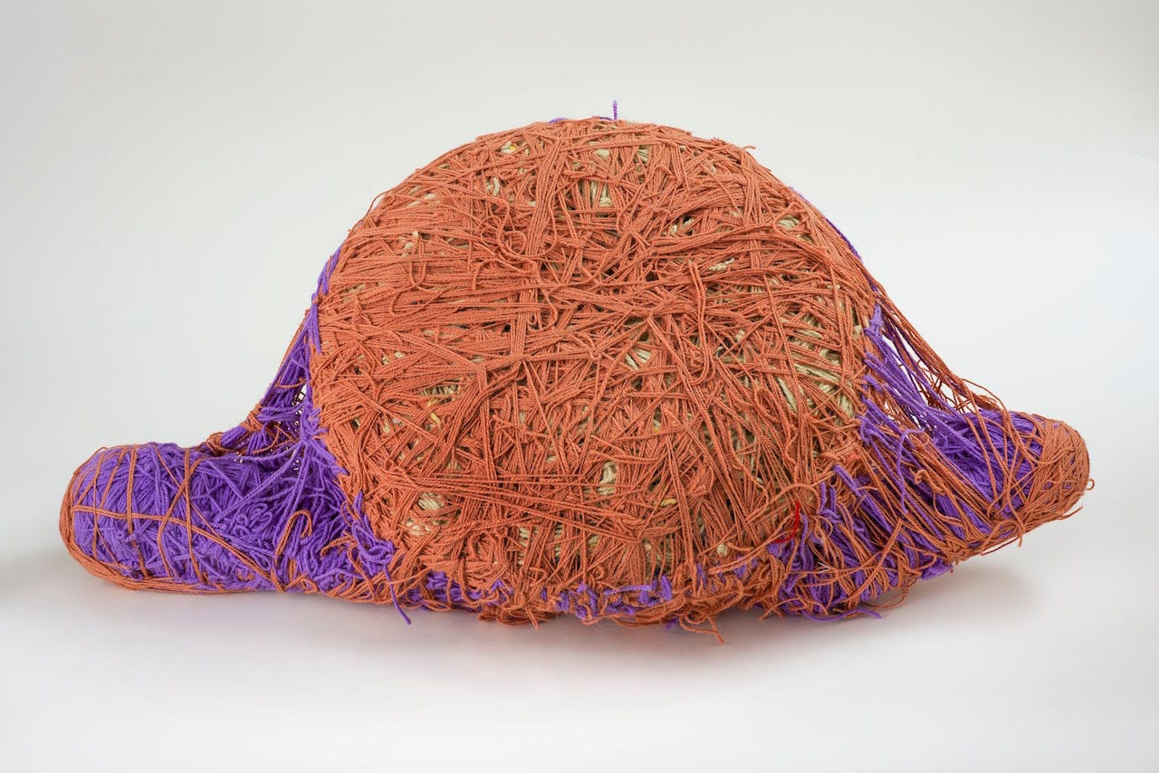  Judith Scott, "Untitled" (1993), fiber and found objects (© Creative Growth Art Center, photo © Benjamin Blackwell)