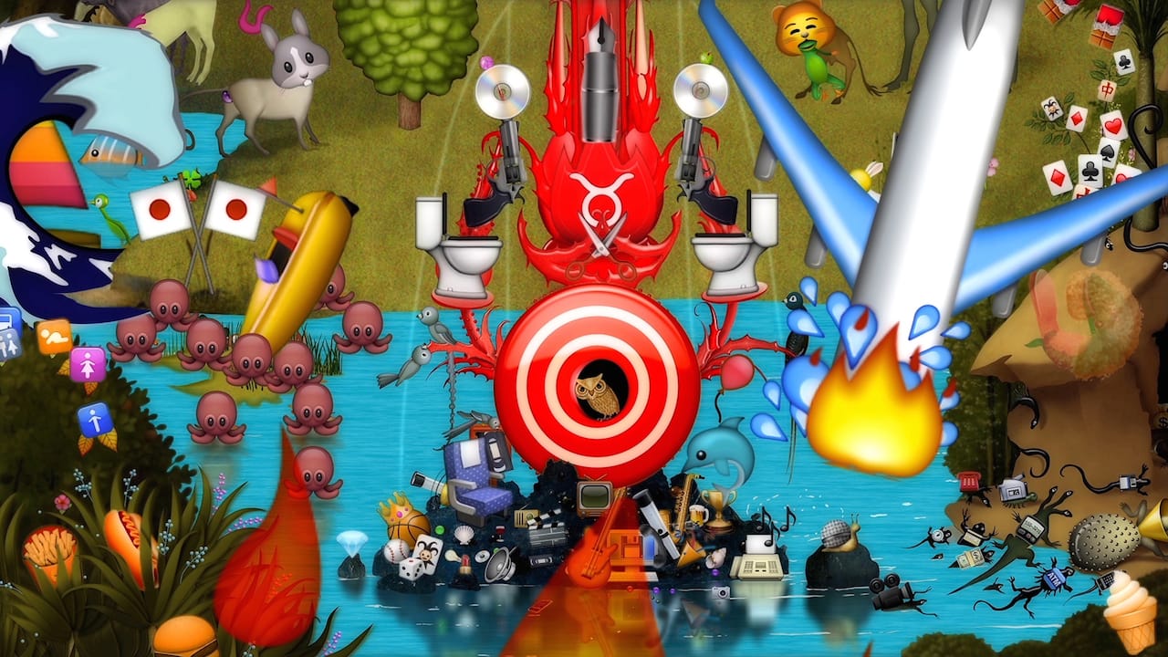 Still from Carla Gannis, "Eden 02" (2014)