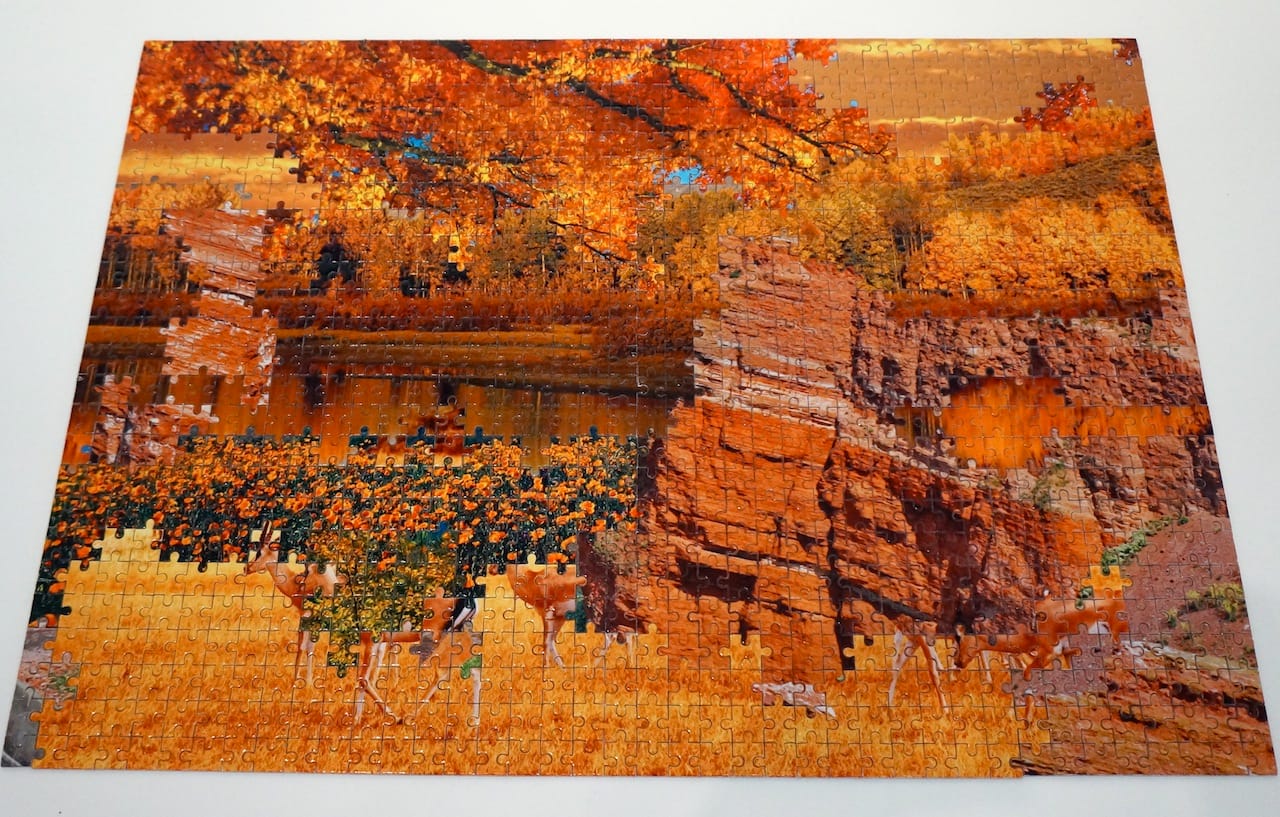 Andrea Canepa “Orange Piece(s)” at Rosa Santos's booth