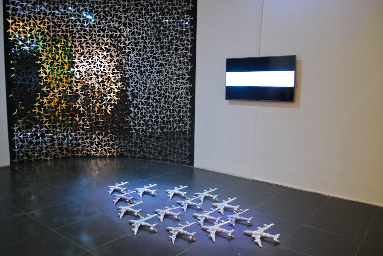 Phạm Đình Tiến, installation shot. 