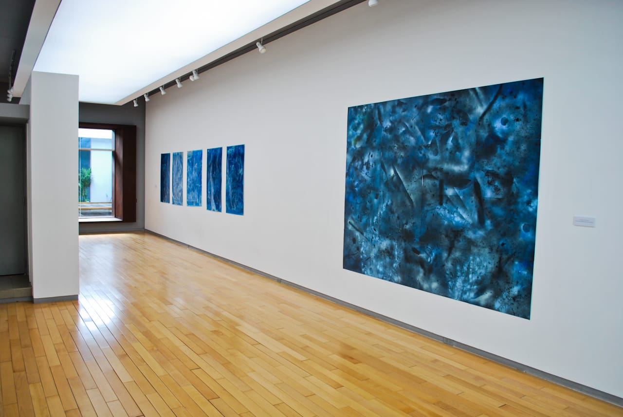 Installation shot of Galerie Quynh on Dong Khoi st.