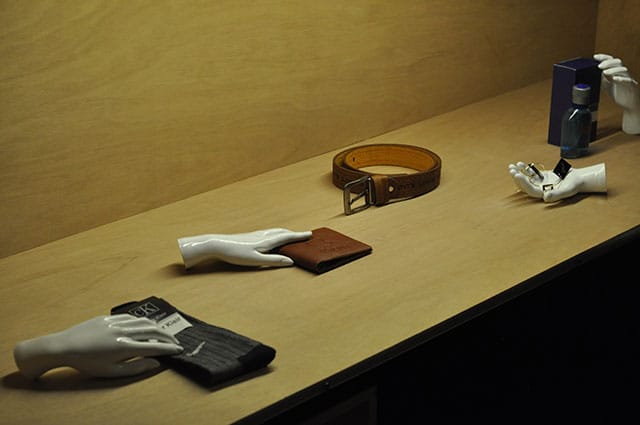 Detail of The Museum of Immortality at Ashkal Alwan (photo by Hrag Vartanian for Hyperallergic)