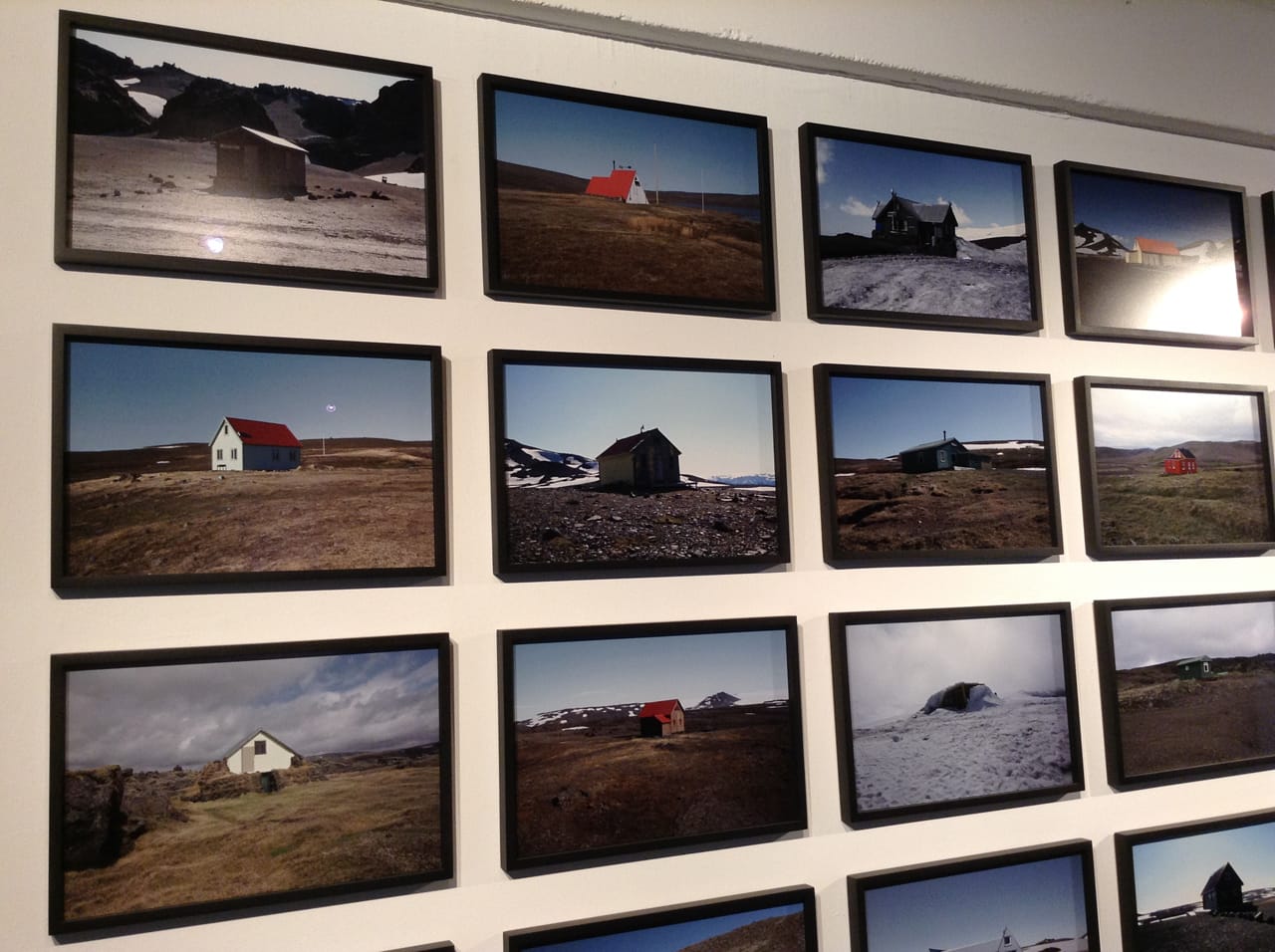 Olafur Eliasson, "The Hut Series" (detail) (2012)