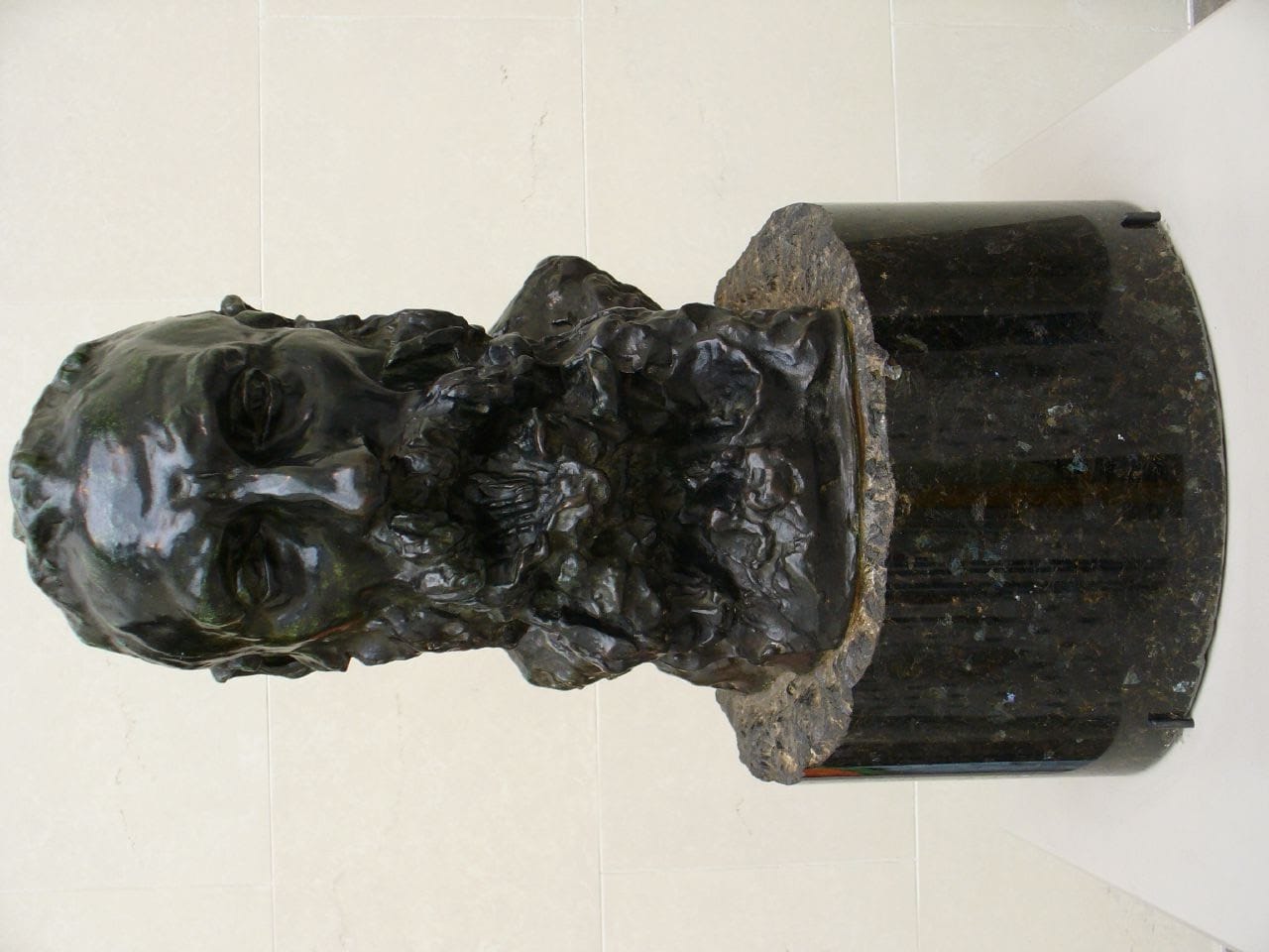 Camille Claudel, "Head of Rodin" (circa 1900) at the Legion of Honor in San Francisco (photo by lilakb/Flickr)