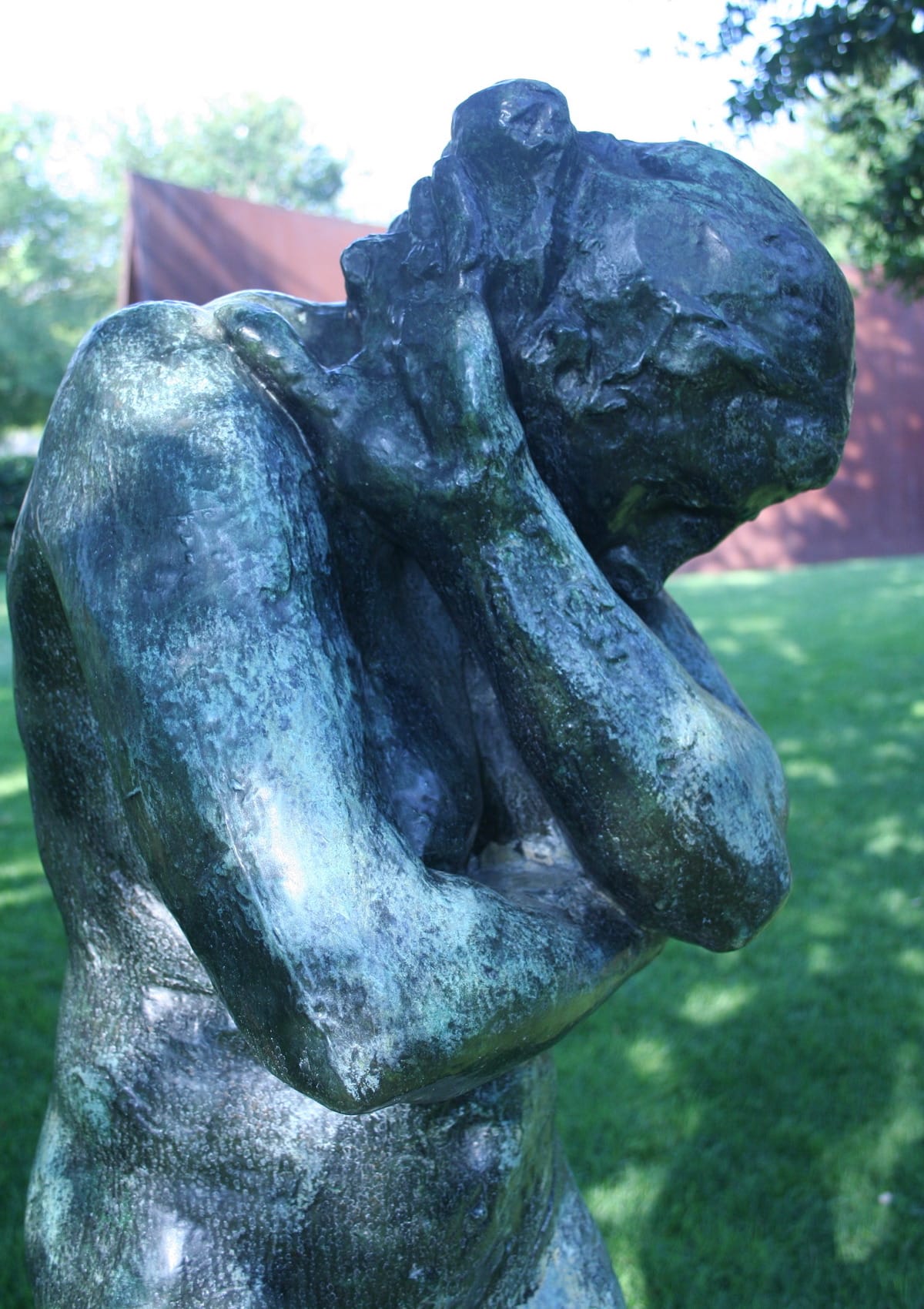 Auguste Rodin, "Eve" (1881, cast before 1932) at the Nasher Sculpture Center (photo by Alan Levine/Flickr)