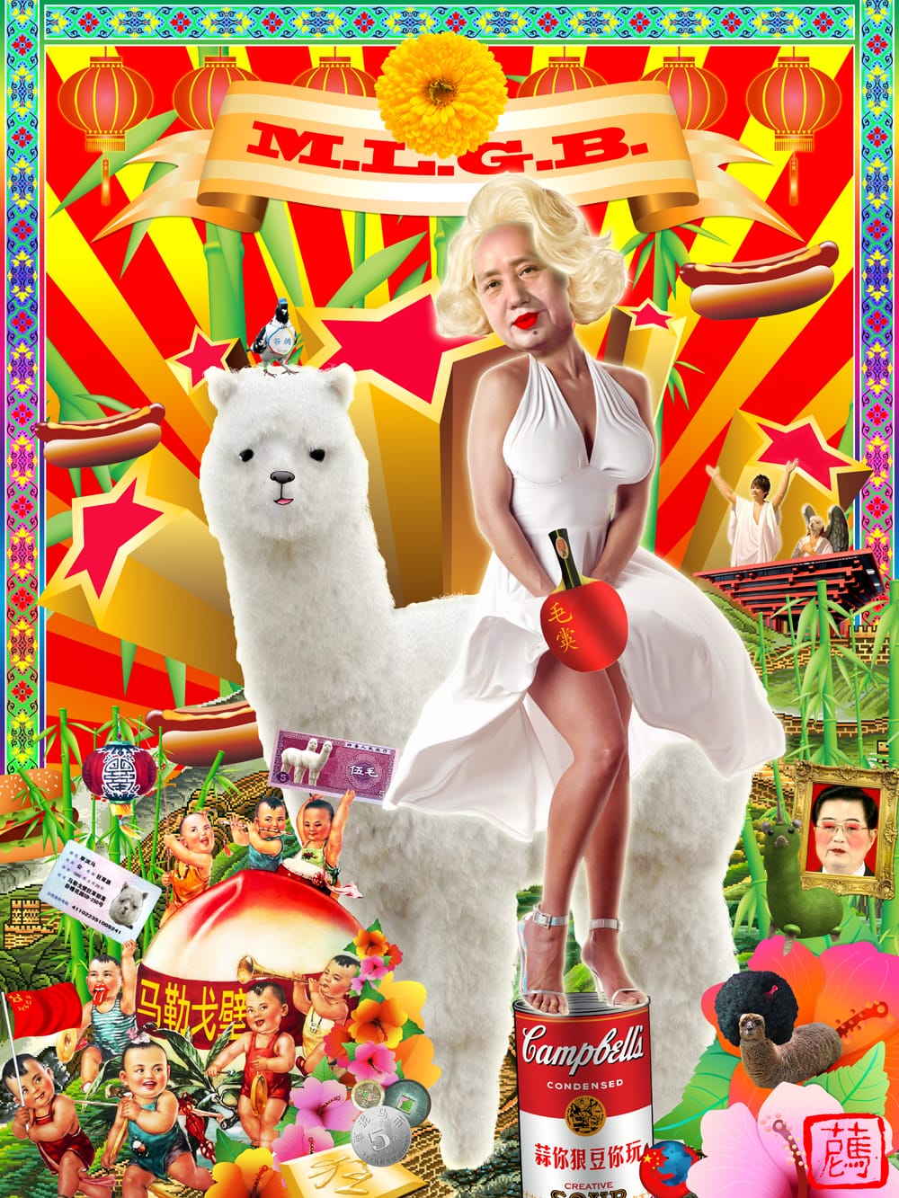 The Grass Mud Horse is a pun that's become a huge meme in China in response to government censorship of the internet.