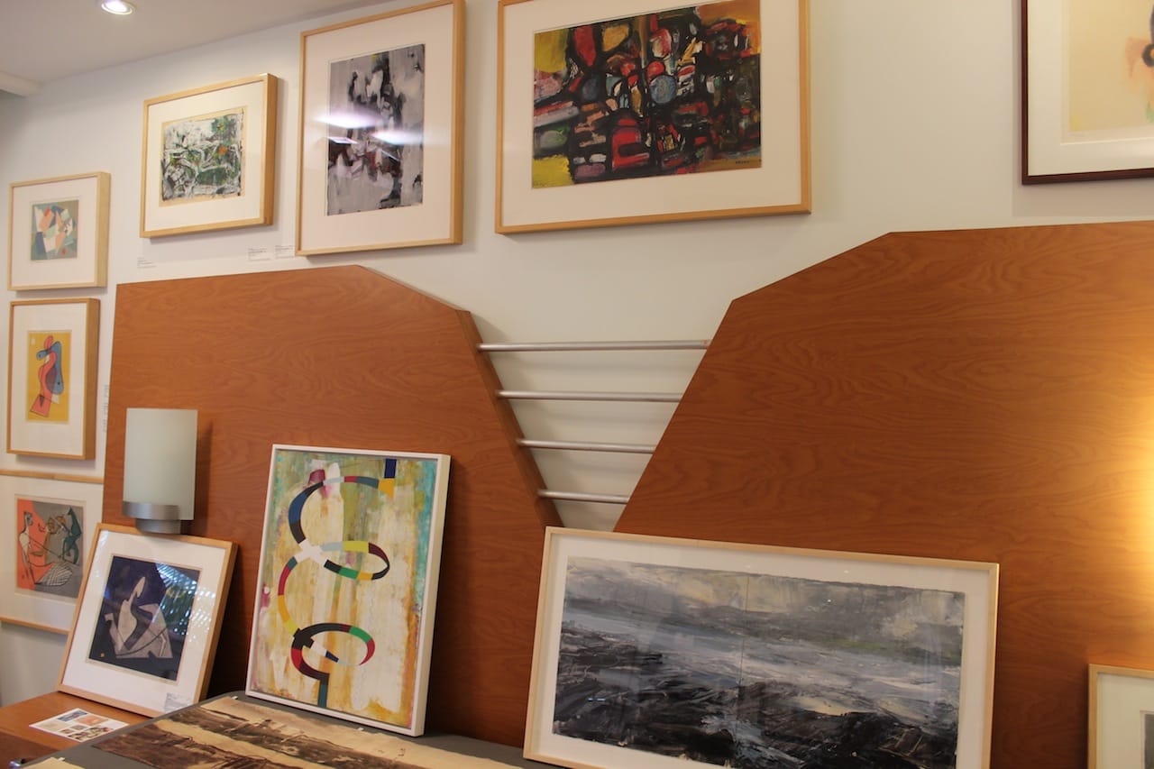 Installation view of the back room in the Dolan/Maxwell booth