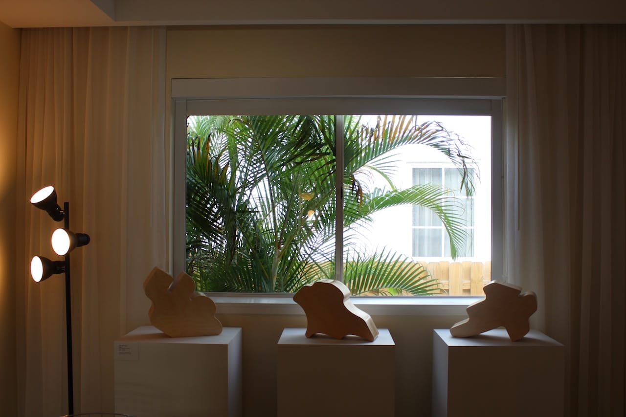 Allan McCollum, “Shape” (2006), in the Graphicstudio/U.S.F. booth