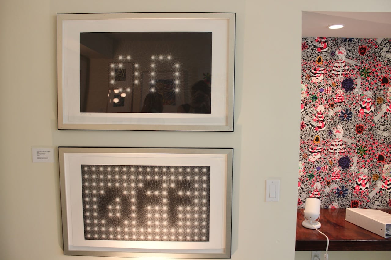 Abbott Miller and Ellen Lupton, “on/off’ (1997), in the Graphicstudio/U.S.F. booth