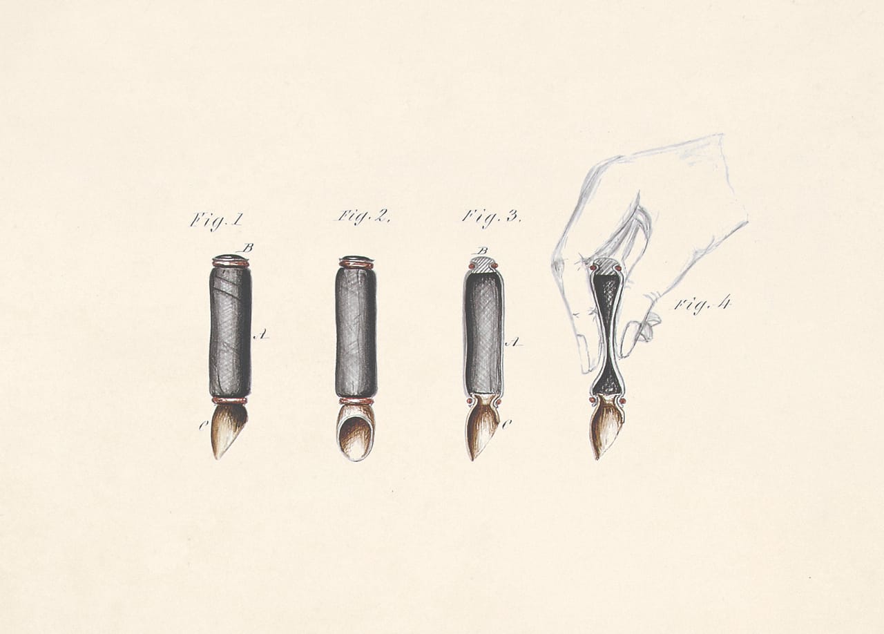 Artificial Leeches by D. G. Wertheimber & Francois Perroncel, 1848 (BT 45/8) (The National Archives, London, England 2014. © 2014 Crown Copyright)