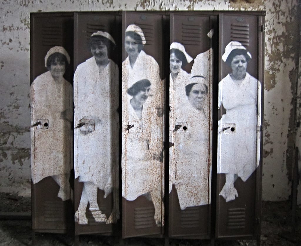 JR, “Unframed — Ellis Island"