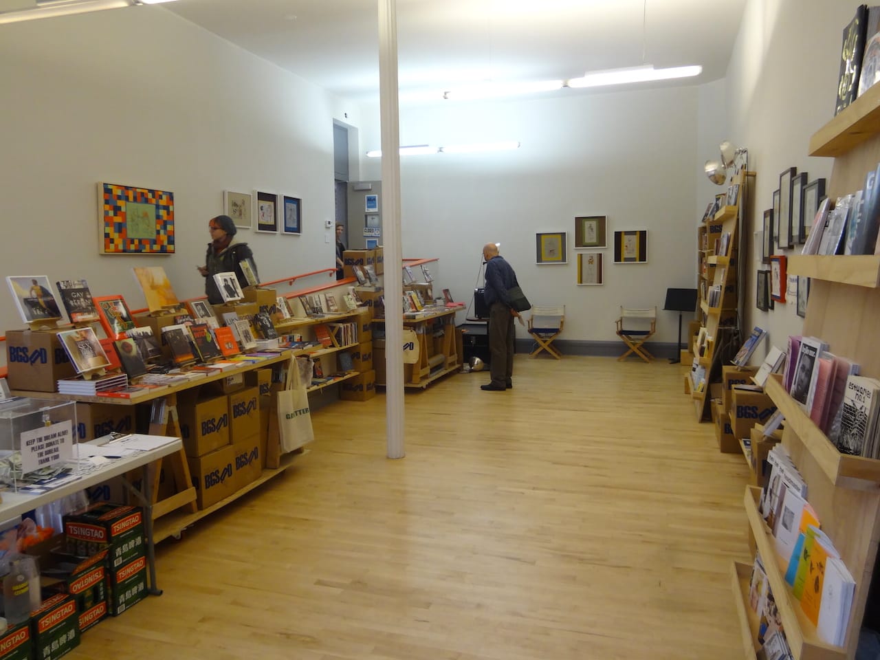 The Bureau for General Services – Queer Division bookstore at the LGBT Center