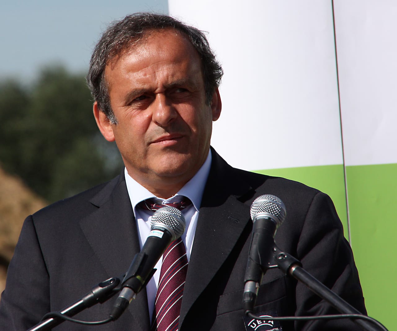 FIFA president Michel Platini (photo by Klearchos Kapoutsis, via Wikimedia Commons)