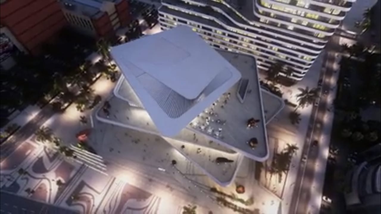 The design for LAAM by Fernando Romero (Screen grab via Youtube) 