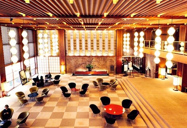 Interior of the Hotel Okura (Image courtesy of Save the Okura) 